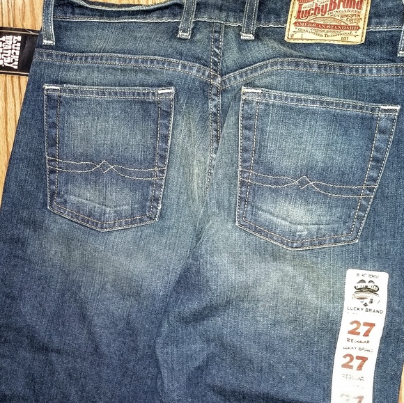 NWT Lucky jeans women Size 4 boot Cut 27" "Easy Rider" Mid Rise Inseam 32" - Picture 2 of 5